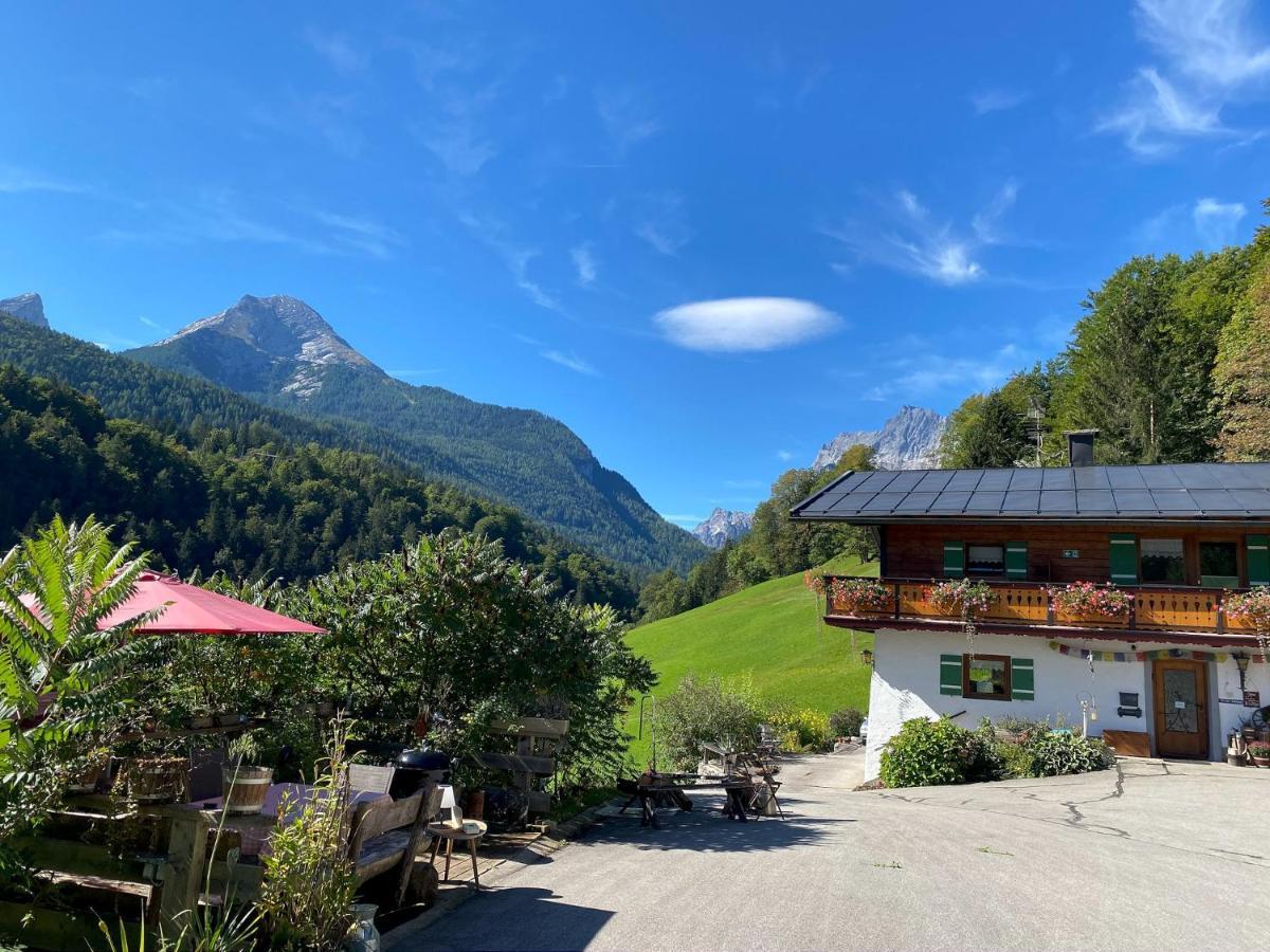 Alpenferienwohnungen Wiesenlehen Berchtesgaden Exterior photo